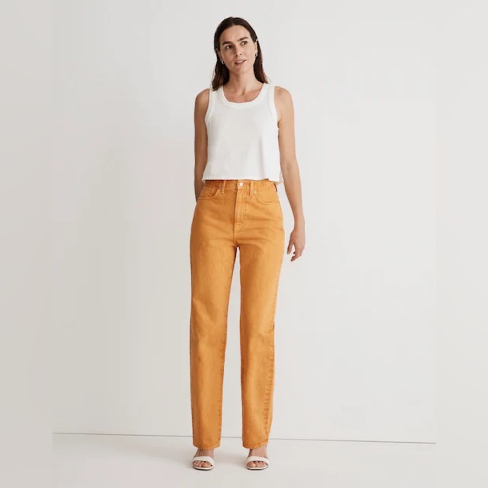 MADEWELL Baggy Straight Jeans: Garment-Dyed Edition 25